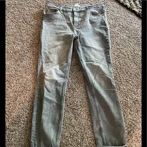 Light gray wash jeans